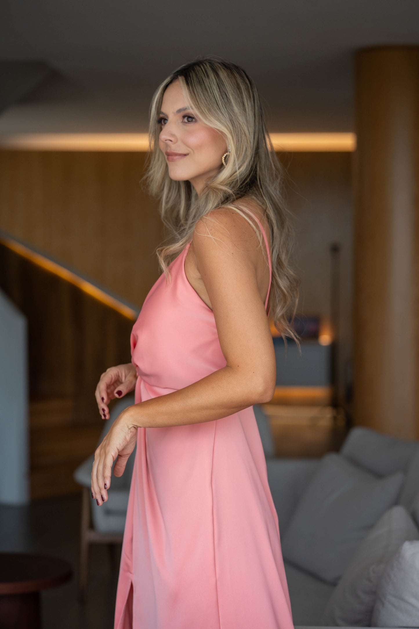 Vestido Eva Rosado
