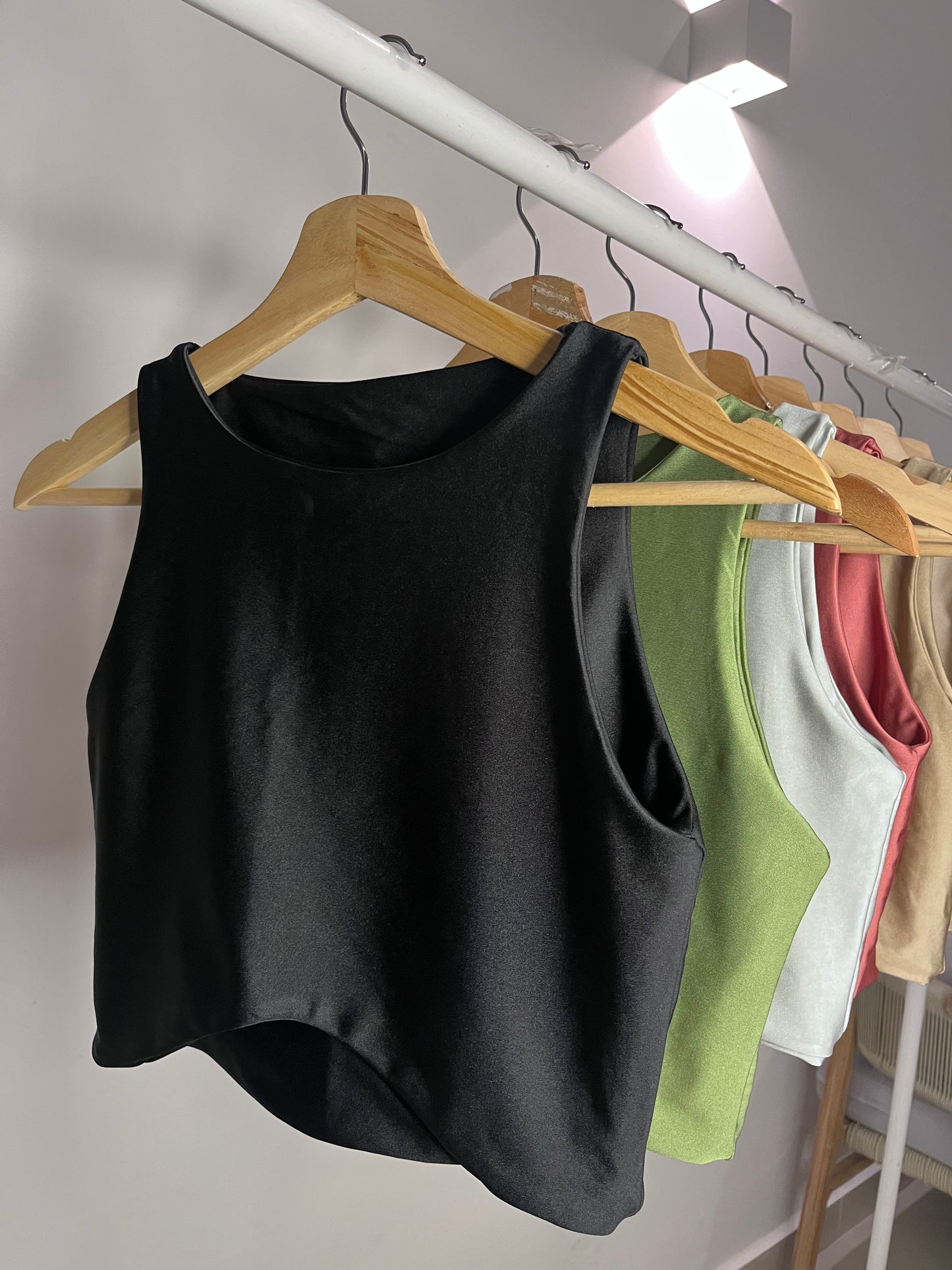 Croptop brillo