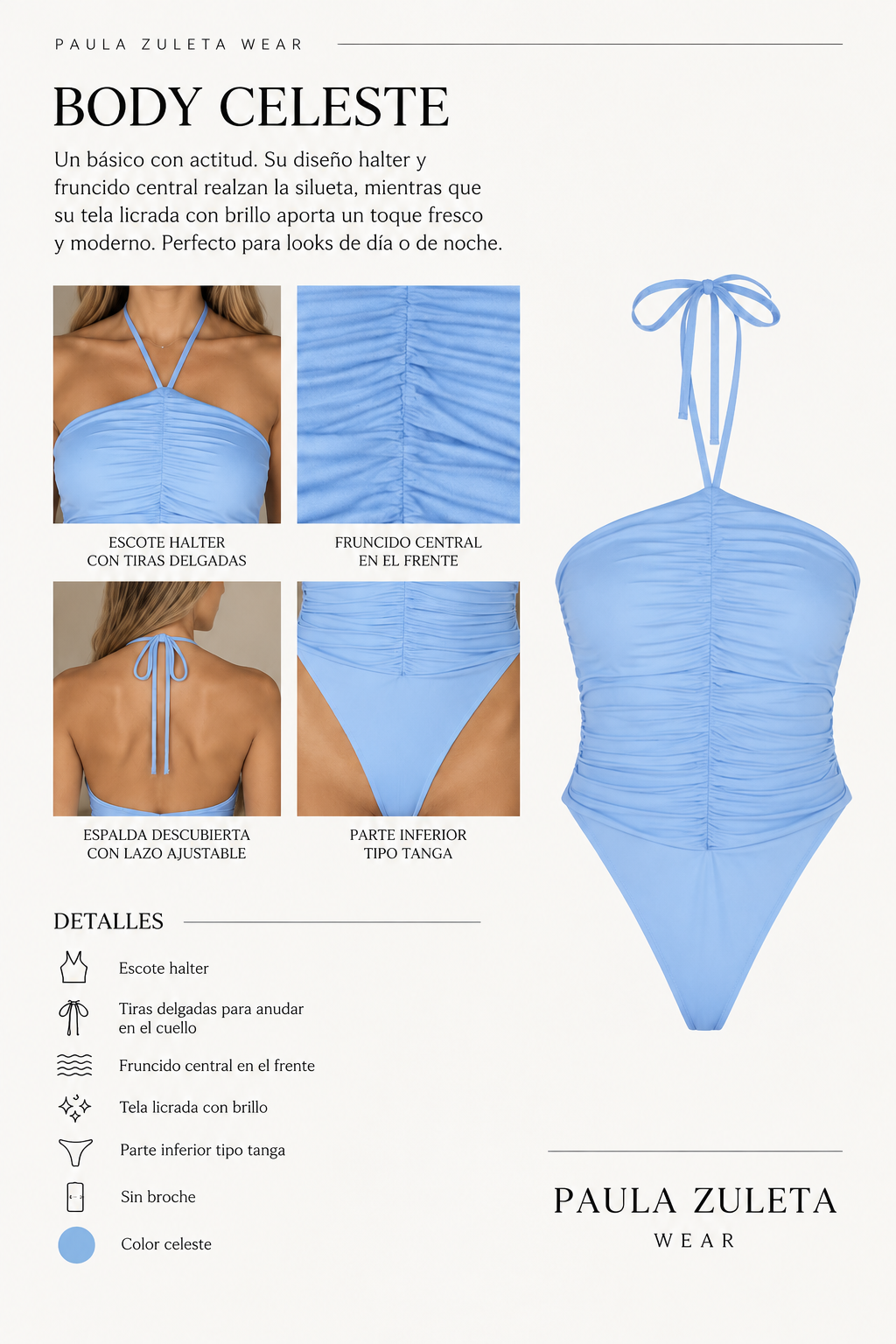 Body Celeste Halter