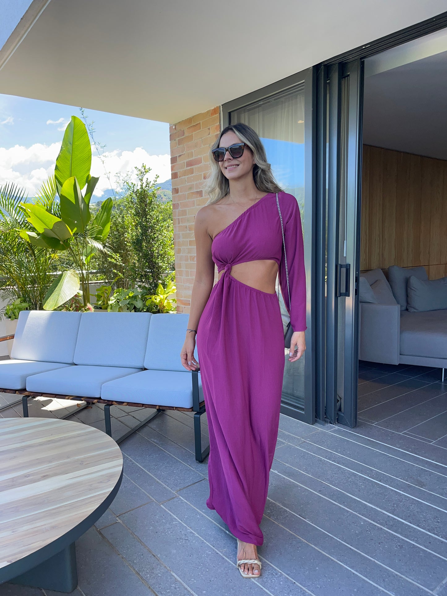 Vestido Morado