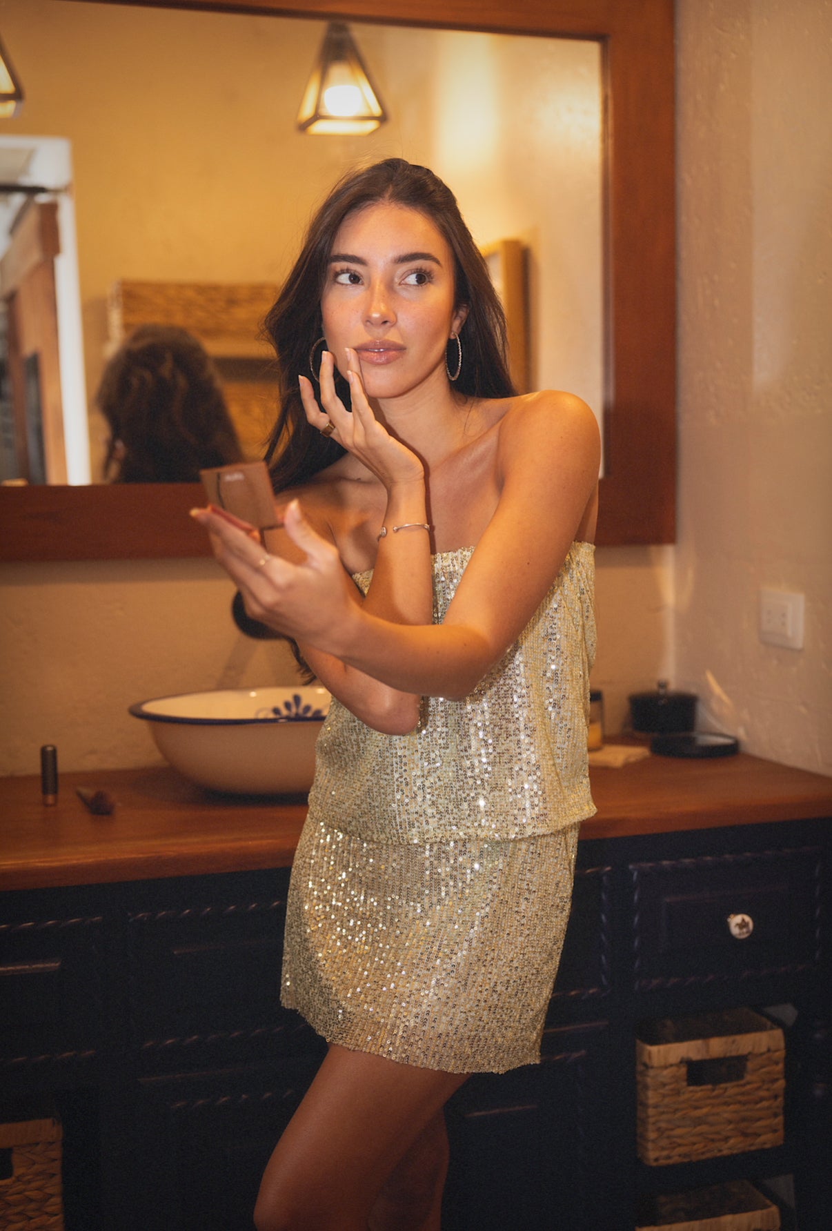 Set lentejuelas Menta