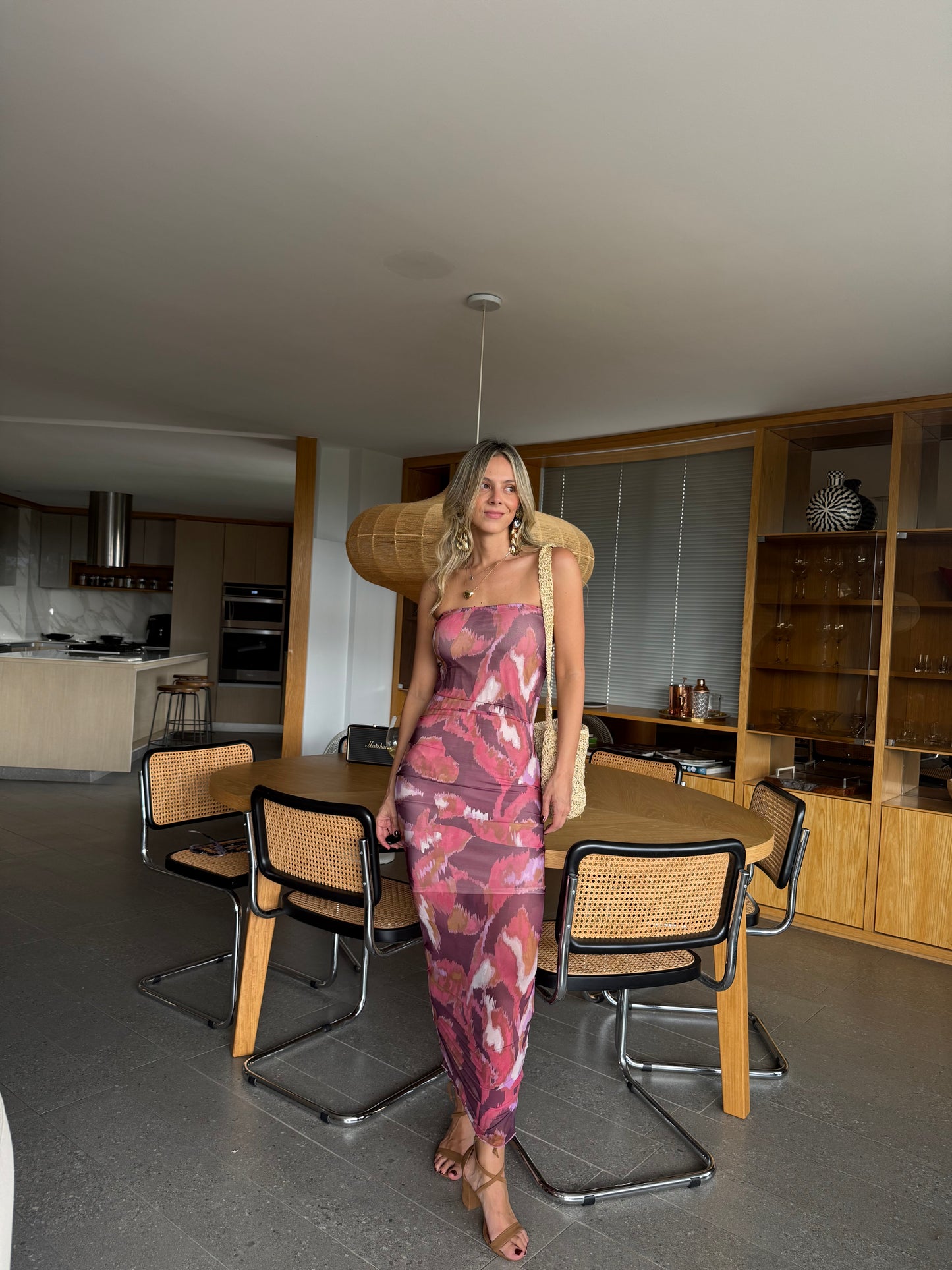 Vestido Straple  UVA