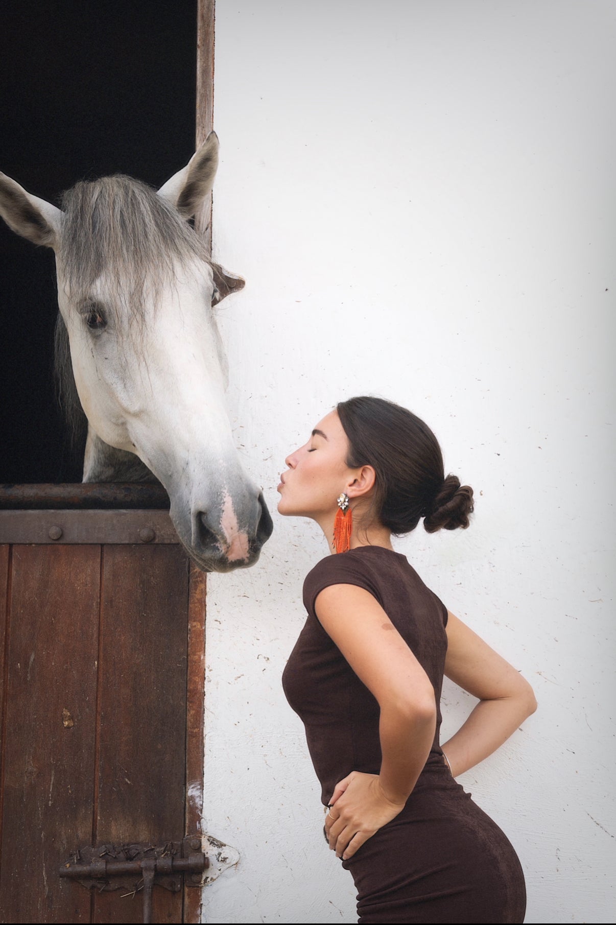 Vestido Aura Chocolate