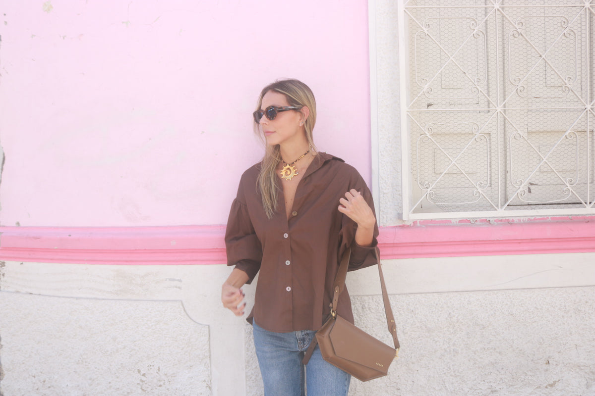 CAMISA CHOCOLATE