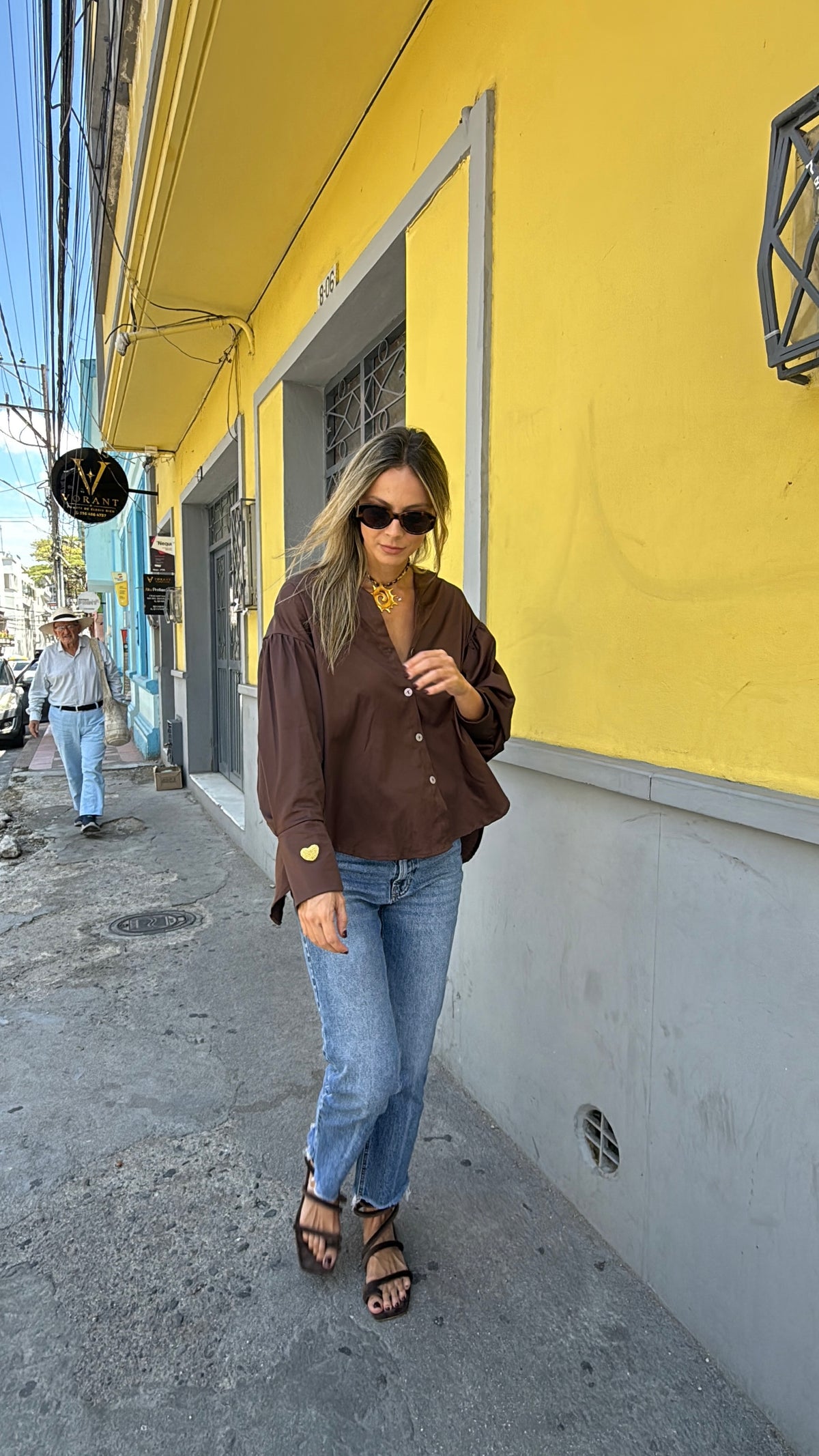 CAMISA CHOCOLATE