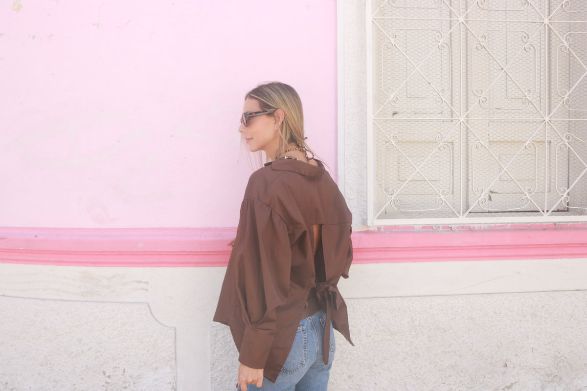 CAMISA CHOCOLATE