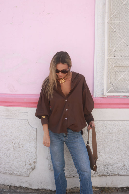 CAMISA CHOCOLATE