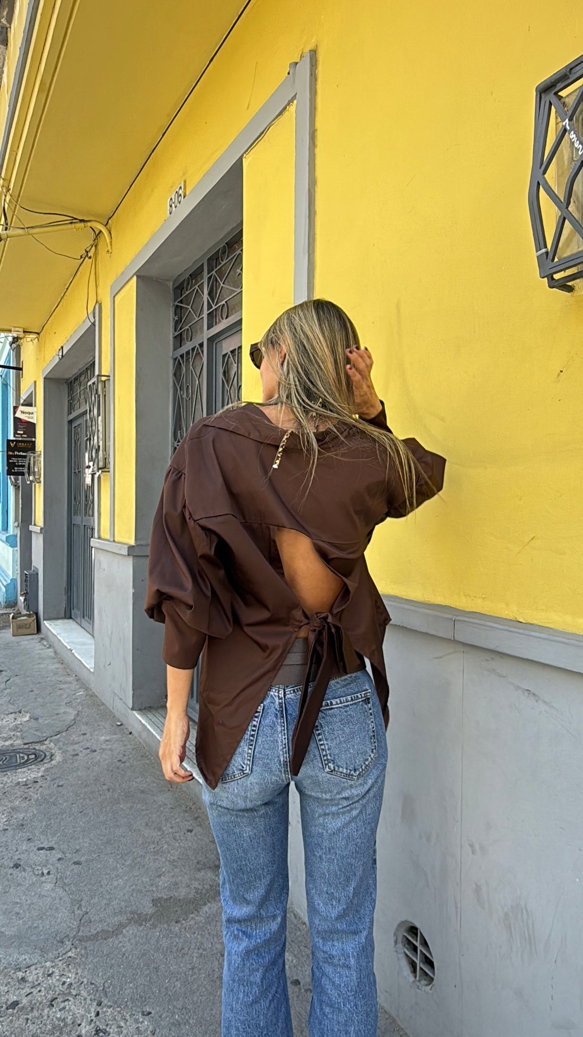 CAMISA CHOCOLATE