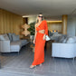 Vestido naranja