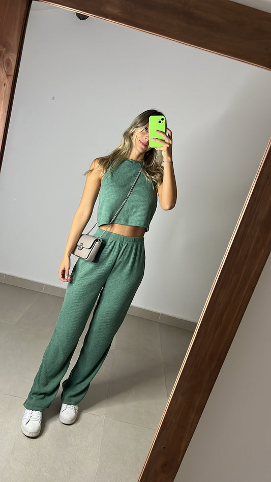 Set comfy verde